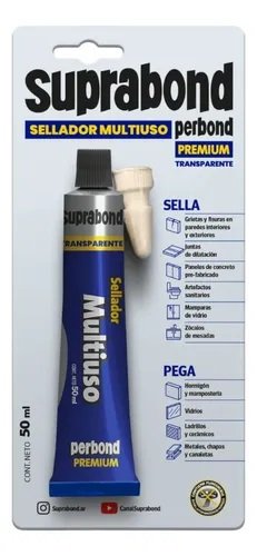 SELLADOR MULTIUSO 50ML PERBOND TRANSPARENTE  SUPRABOND